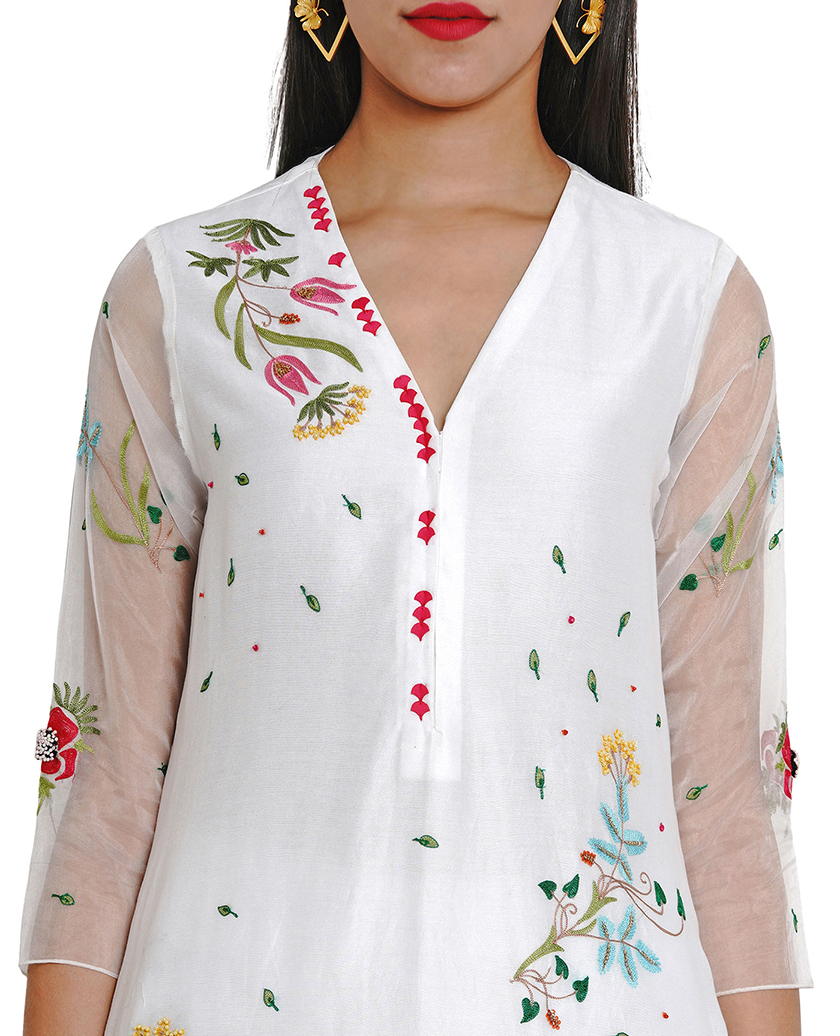 Embroidered Kurta