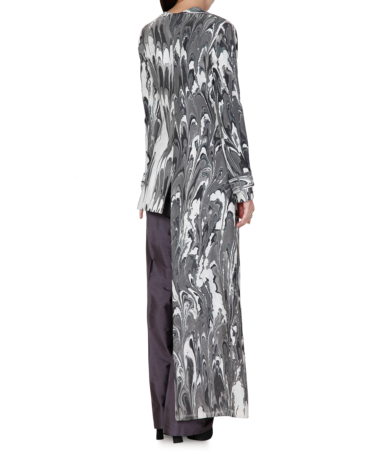 Asymmetrical Embroidered Jacket