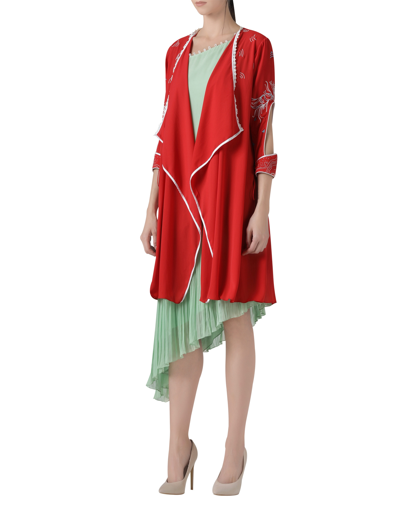 embroidered-jacket-dress