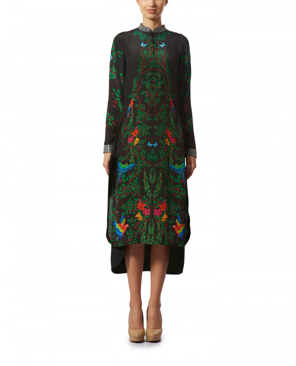 Embroidered Hi Low Tunic