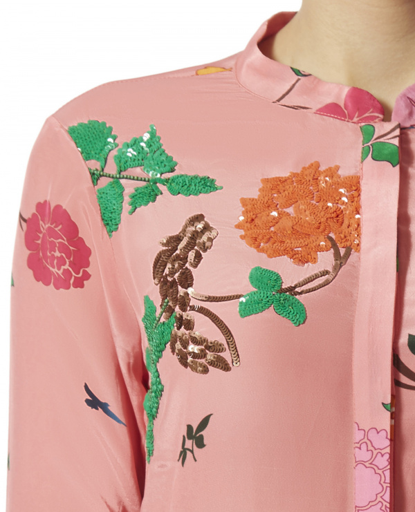 Embroidered Long Tunic