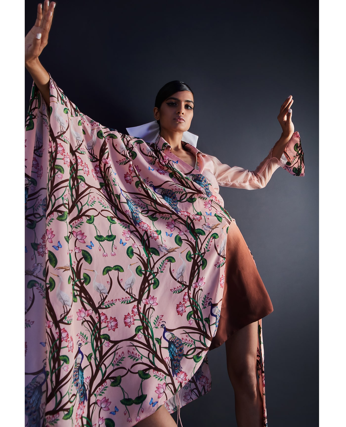 Draped Wrap Dress