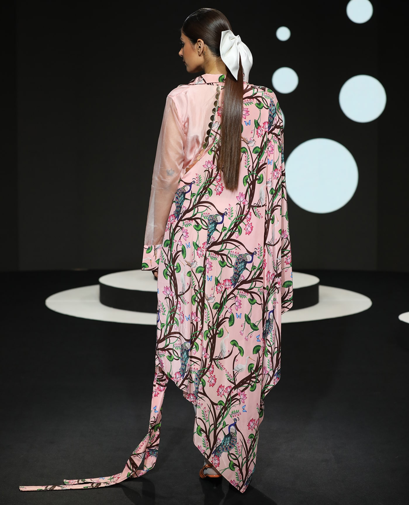 Draped Wrap Dress