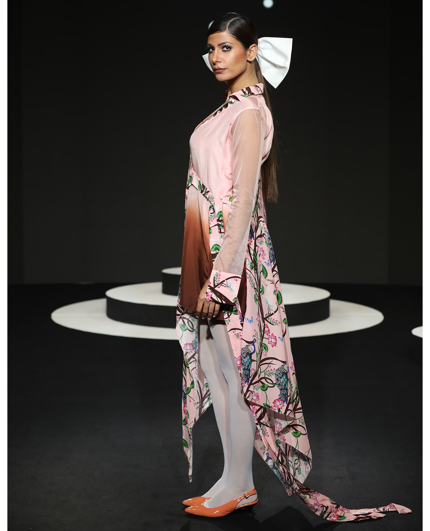 Draped Wrap Dress
