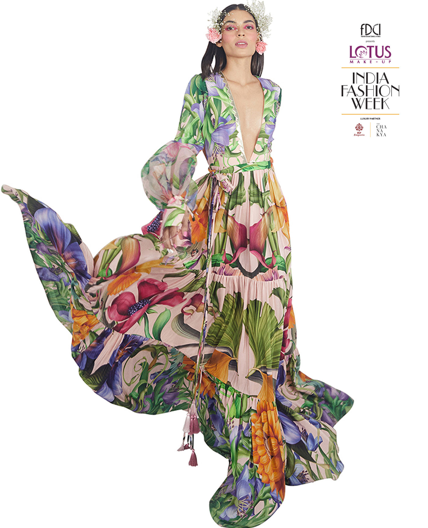 Embroidered Maxi dress