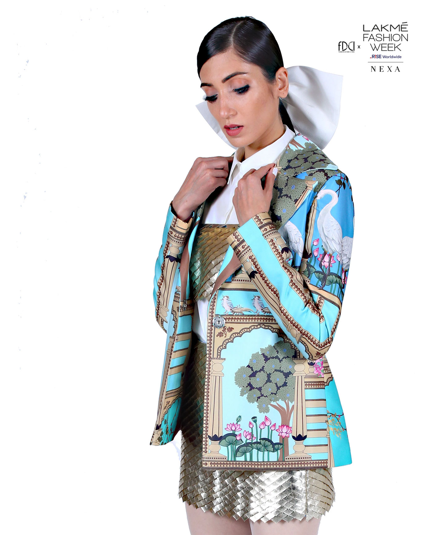 Limerick by Abirr n' Nanki Printed Jacket