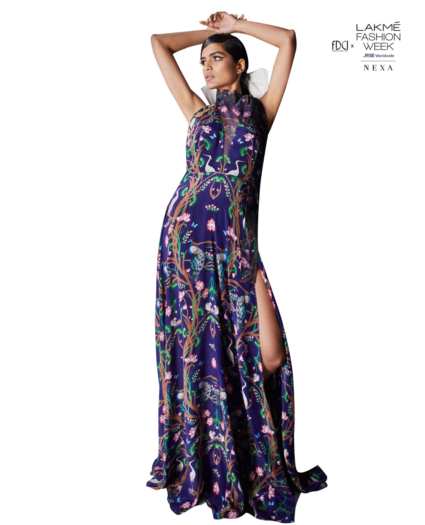 Limerick by Abirr n' Nanki Embroidered Maxi dress