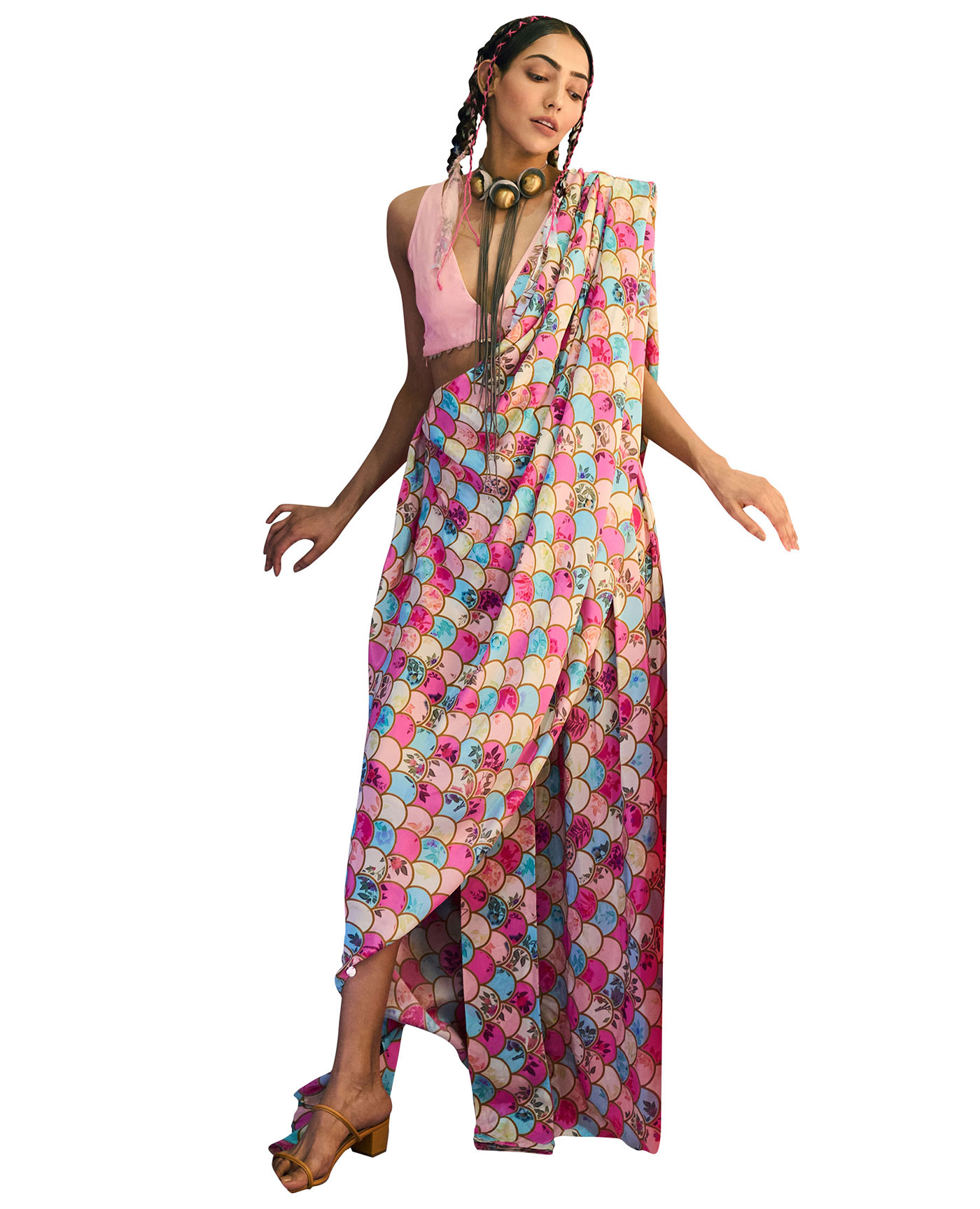 Pre Draped Sari - Limerickstore