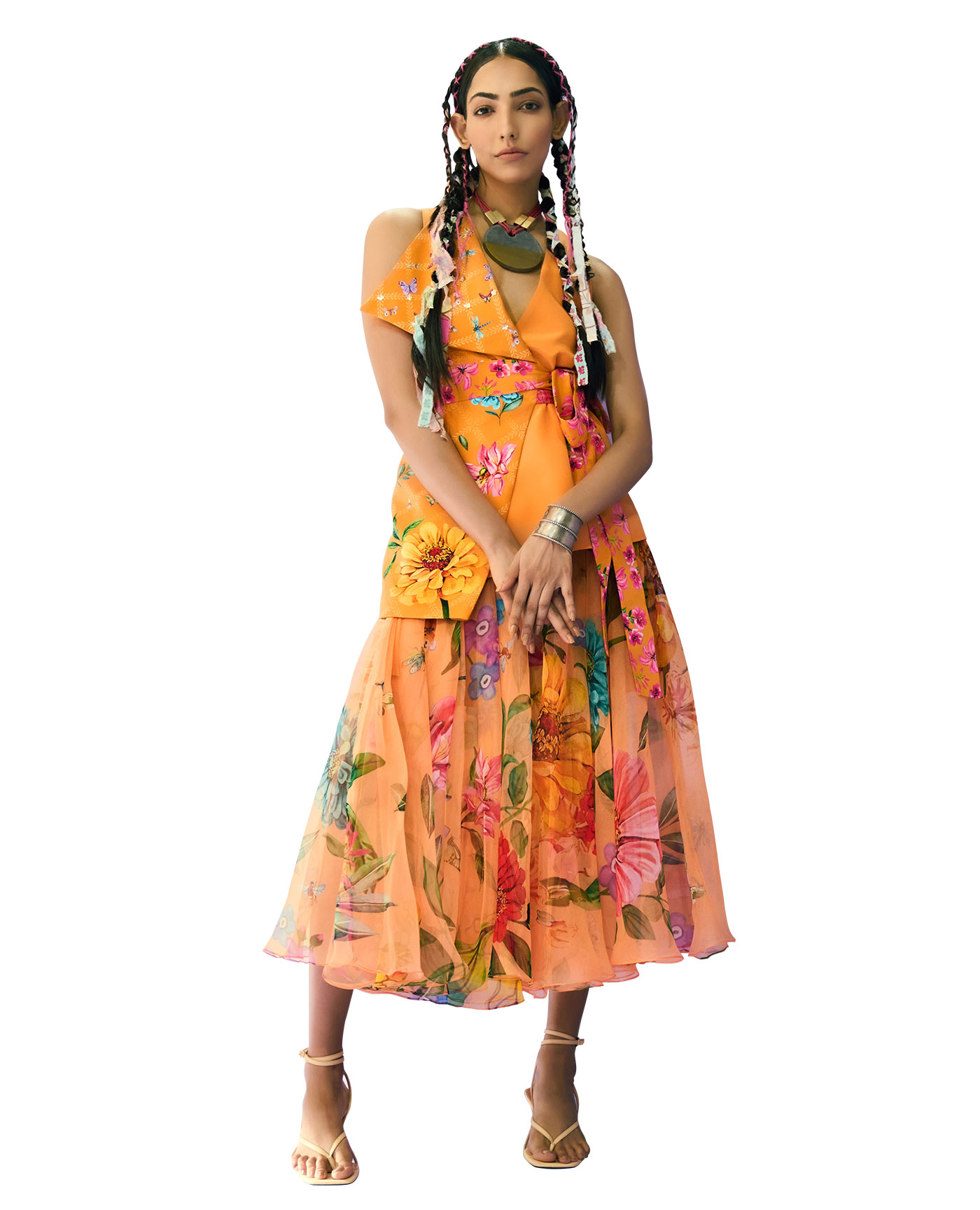 Polyester Organdy Skirt main image 1
