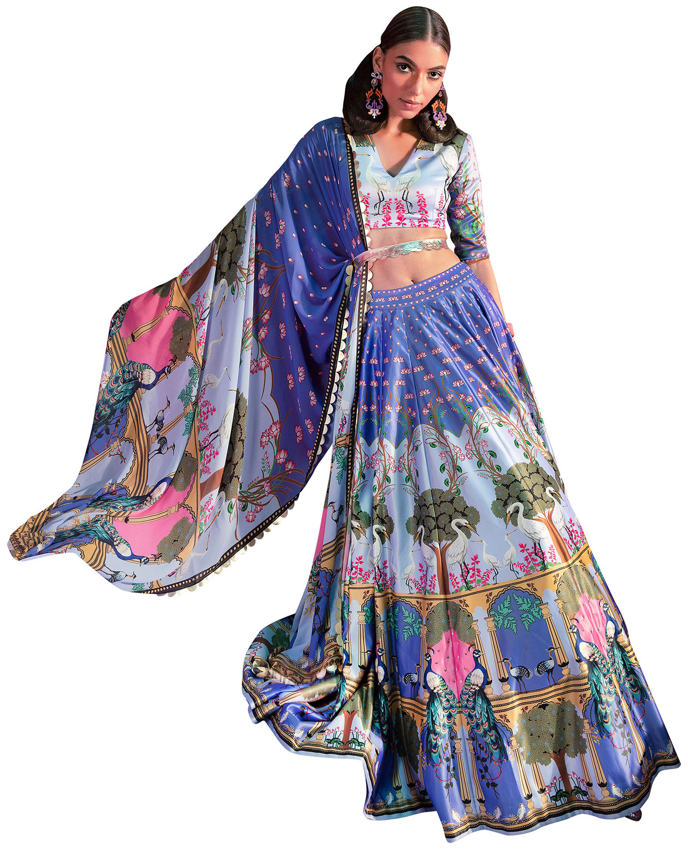 Embroidered Lehenga Set