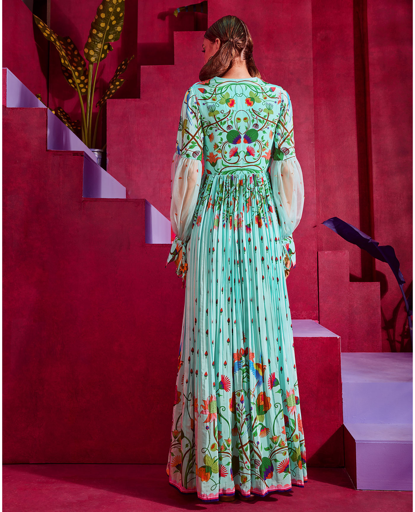 Embroidered Maxi dress