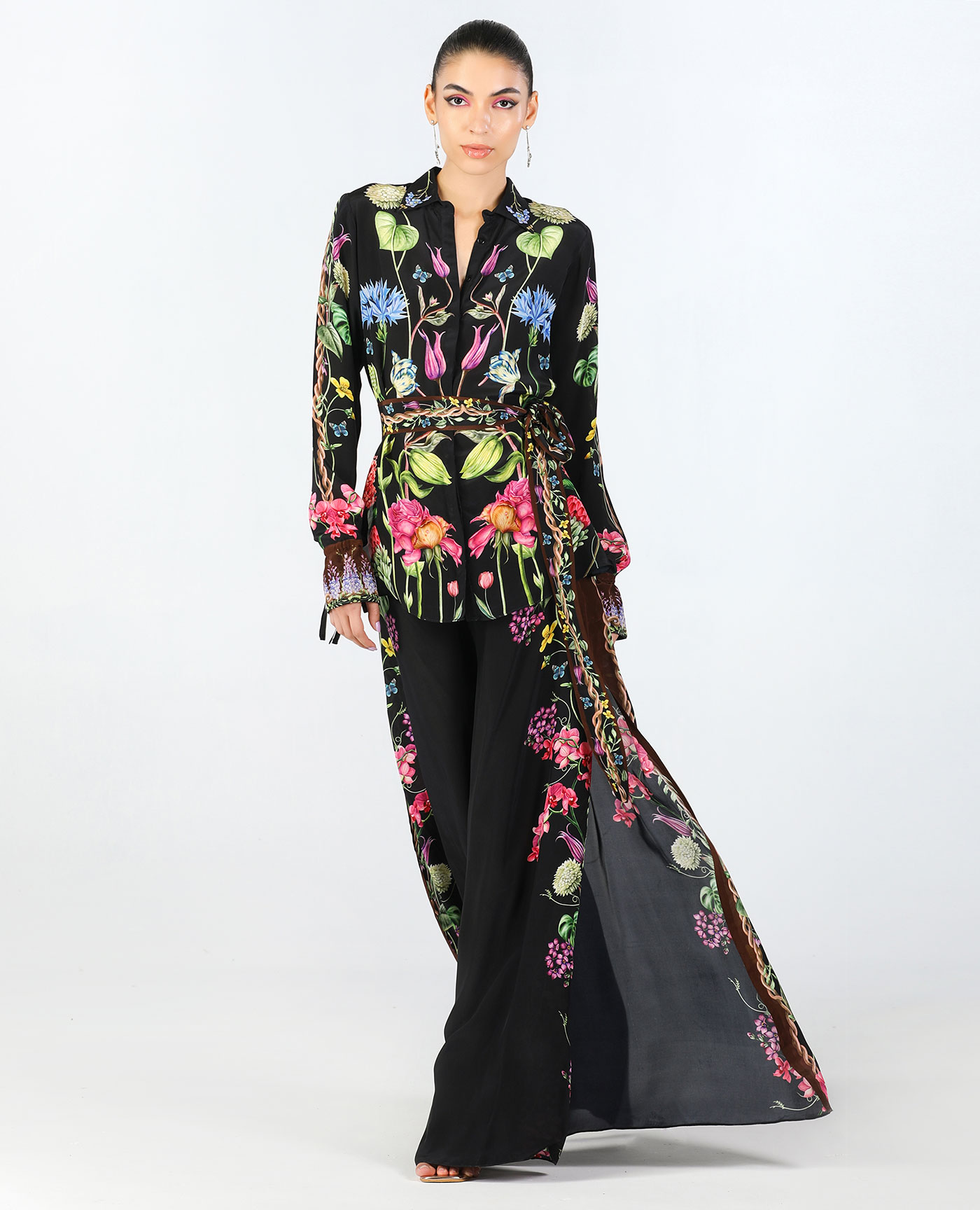Placement Print Pants