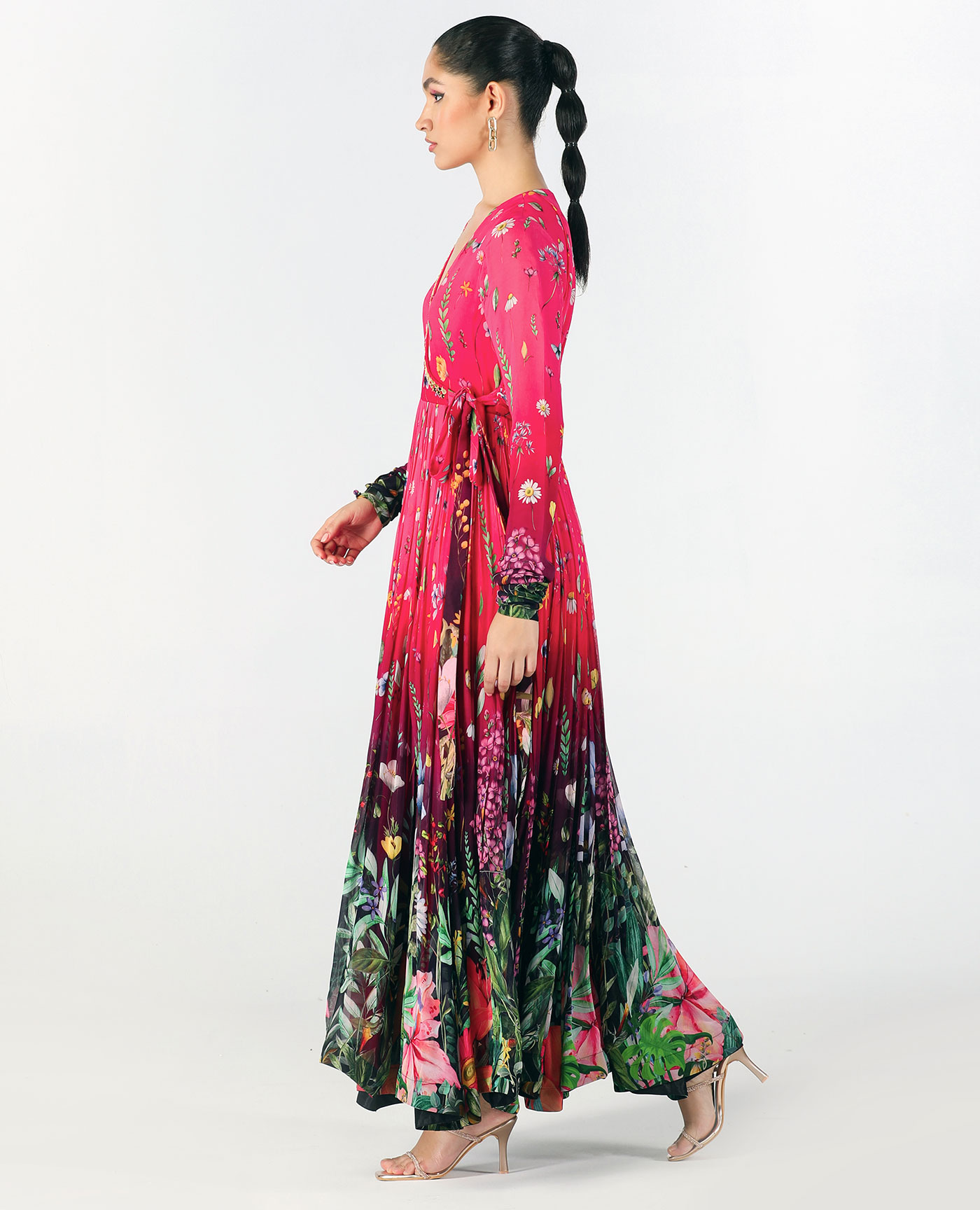 Embroidered Maxi Dress