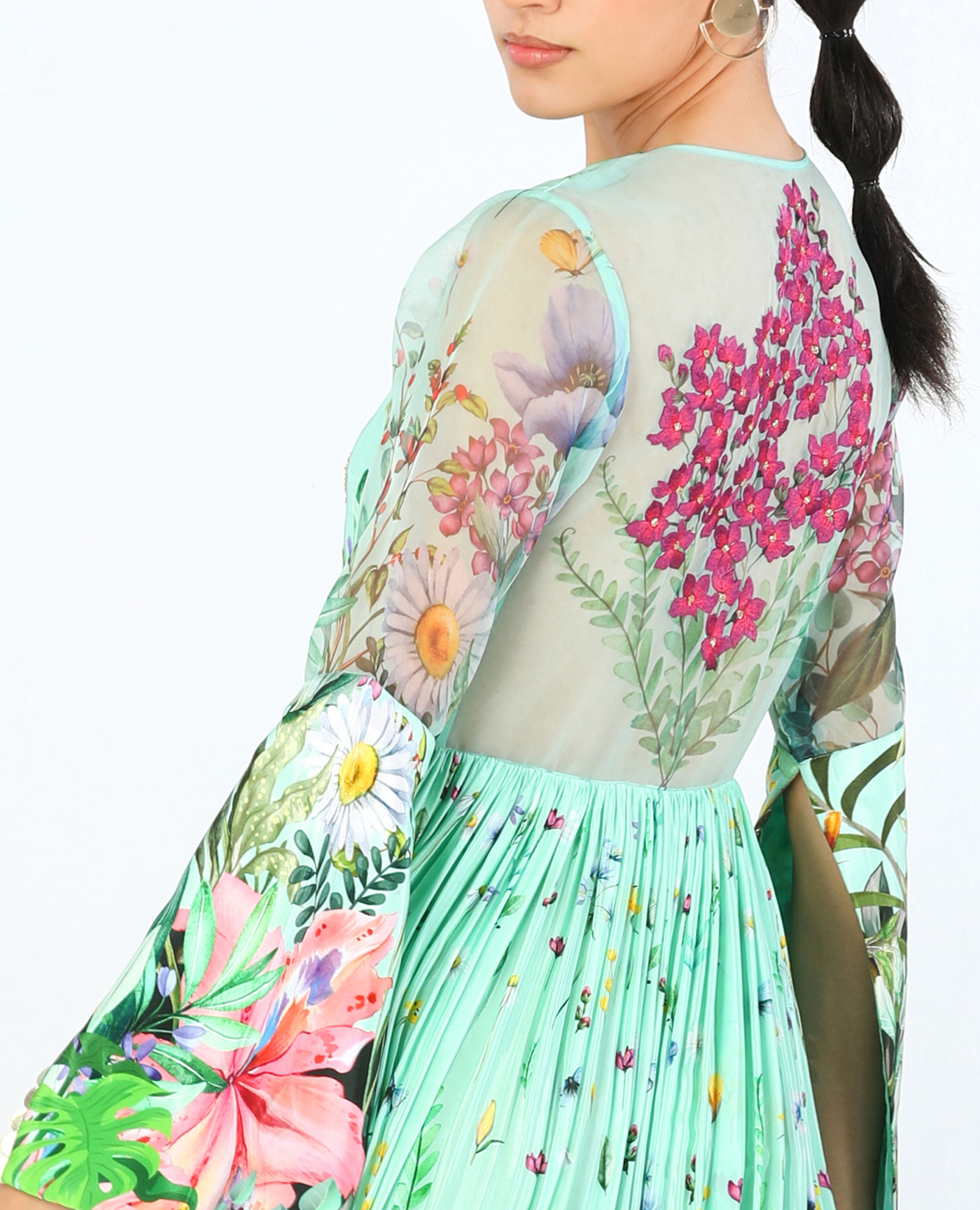 Embroidered Maxi Dress