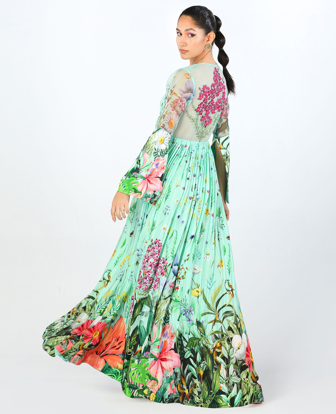 Embroidered Maxi Dress