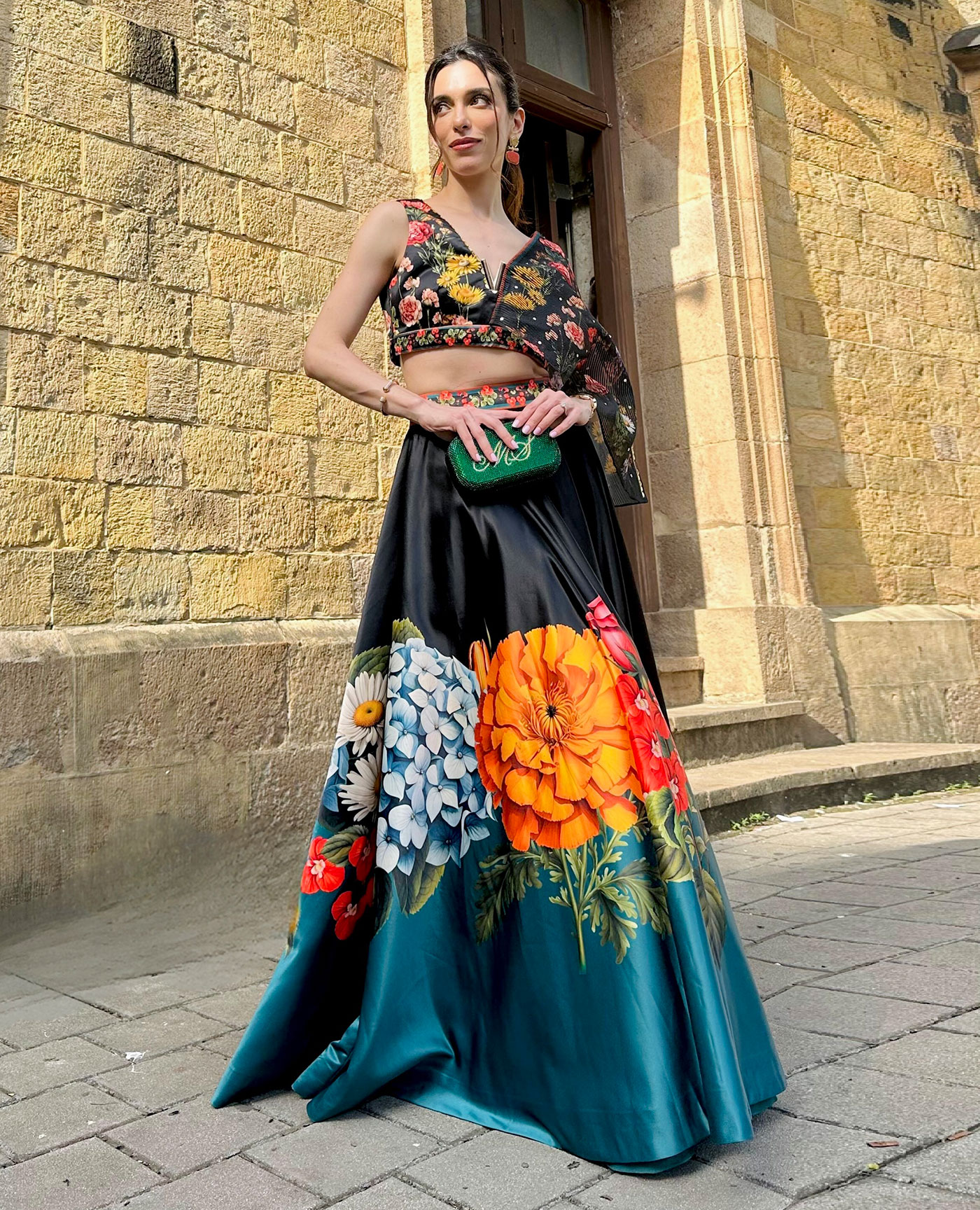 Embroidered Lehenga set