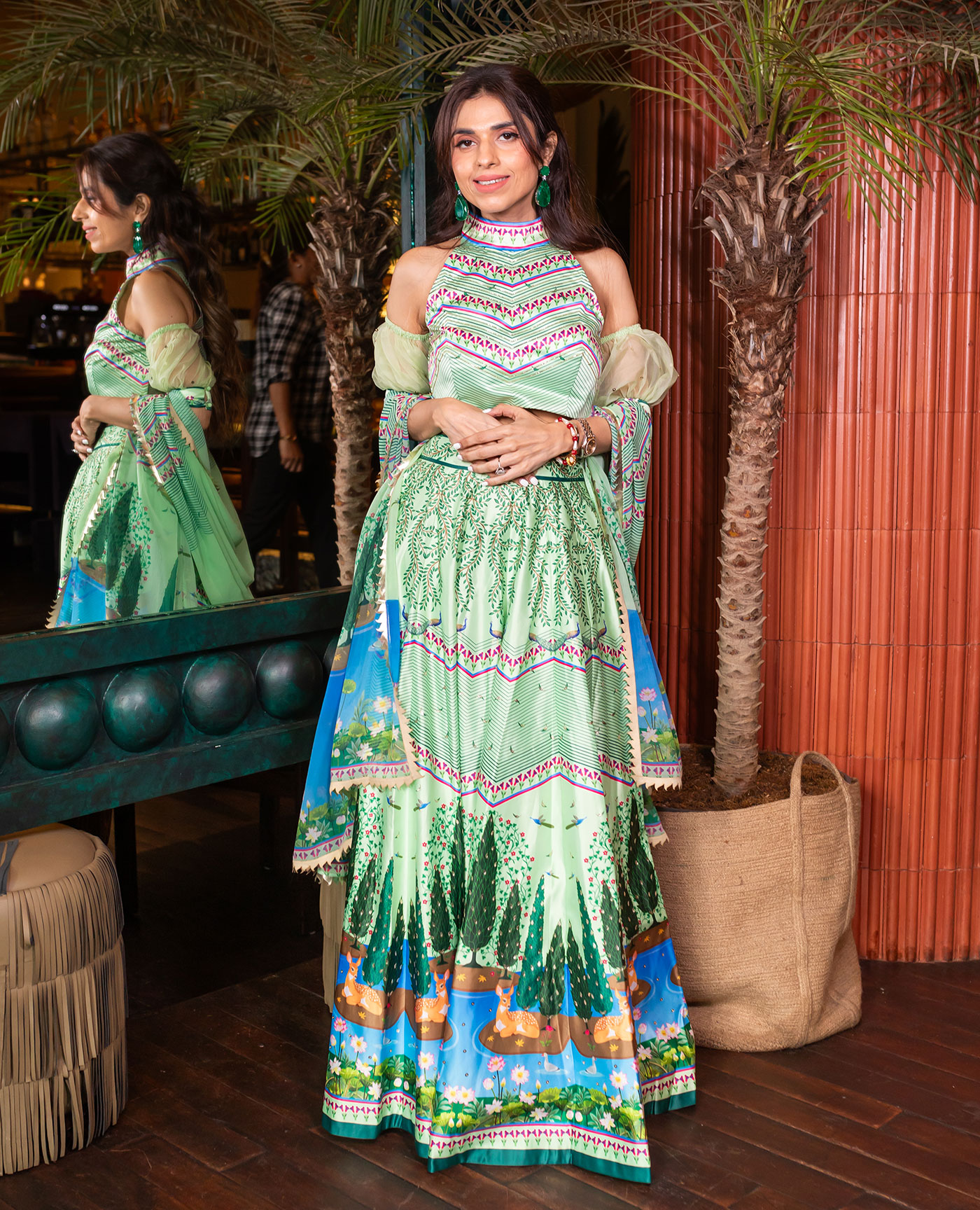 Embroidered Lehenga Set