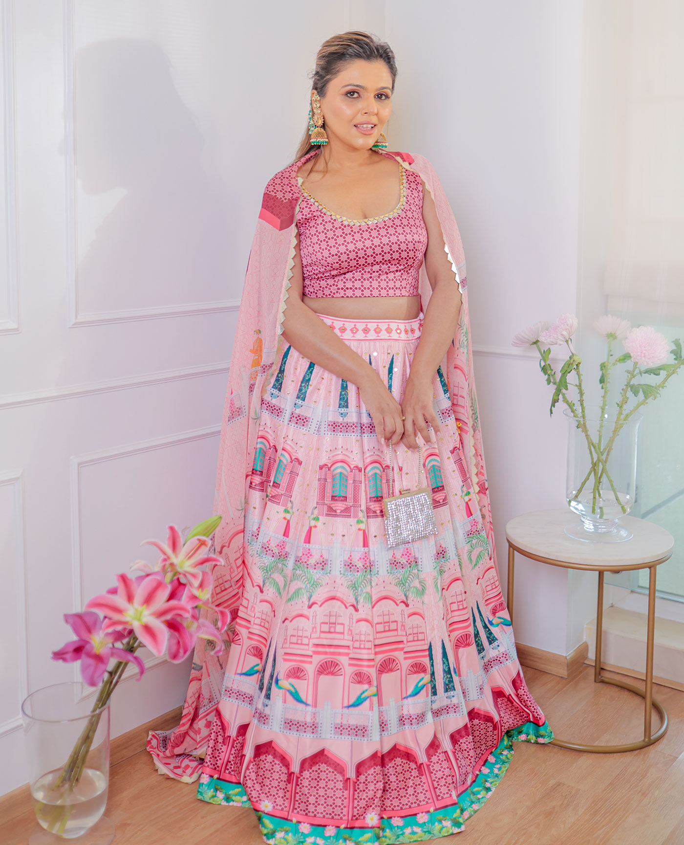 Embroidered Lehenga Set