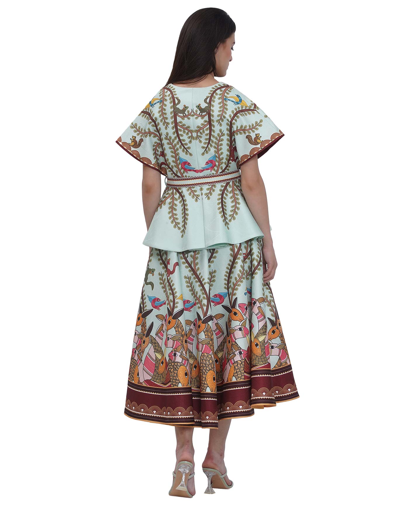 Print Placement Skirt