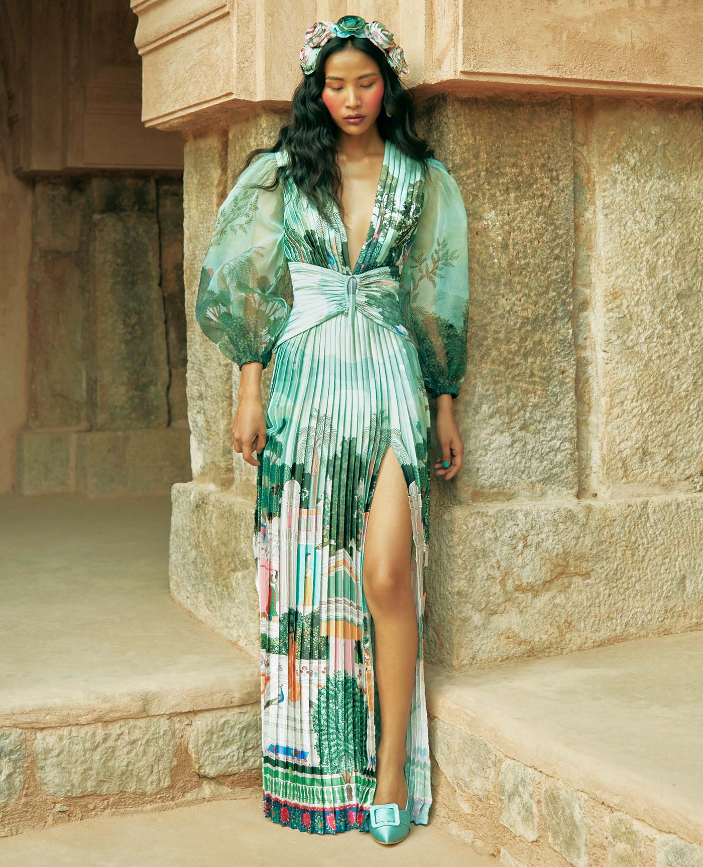 Statement Maxi Dress