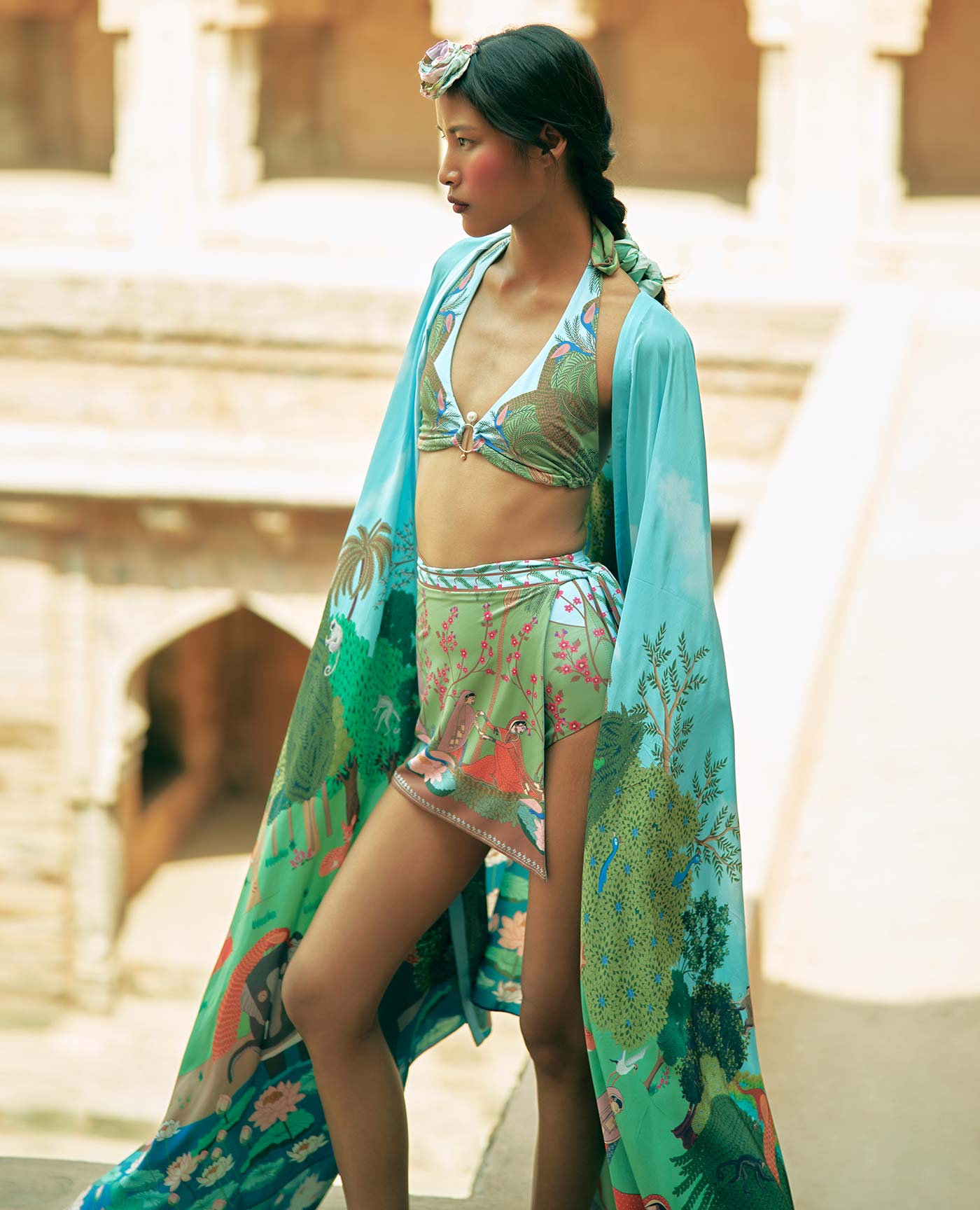 Evie Bikini Set with Skirt