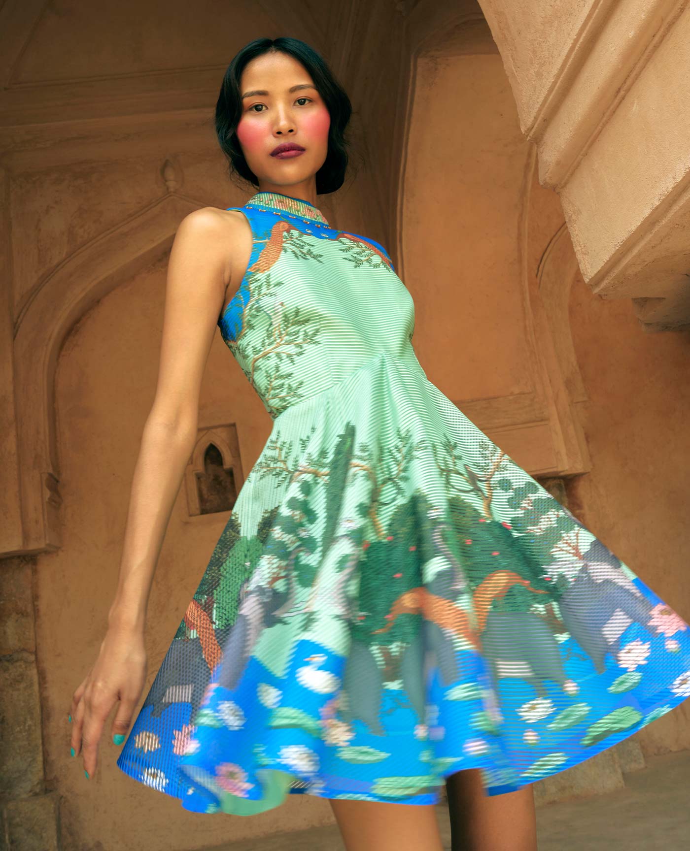 Embroidered Dress