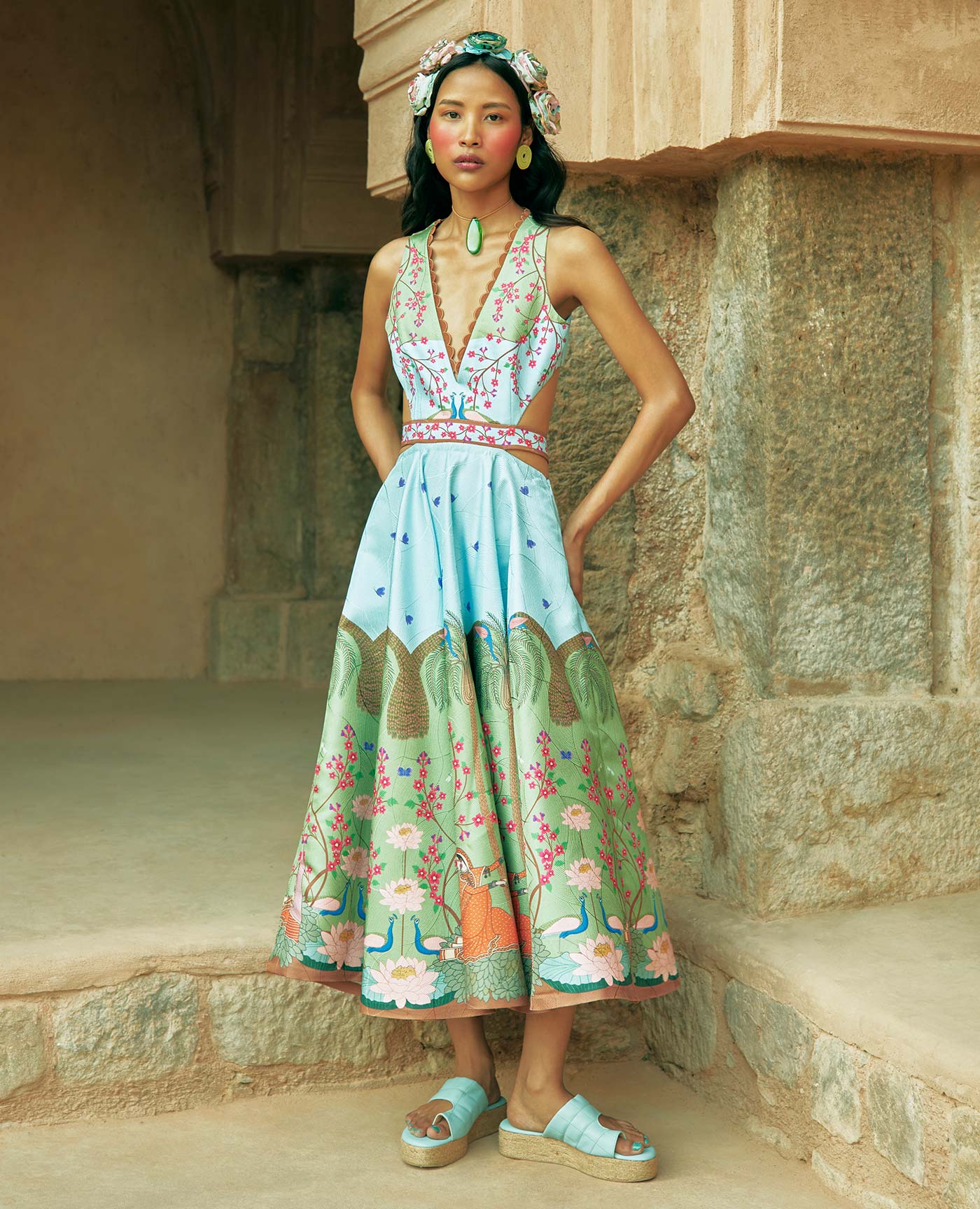 Embroidered Dress