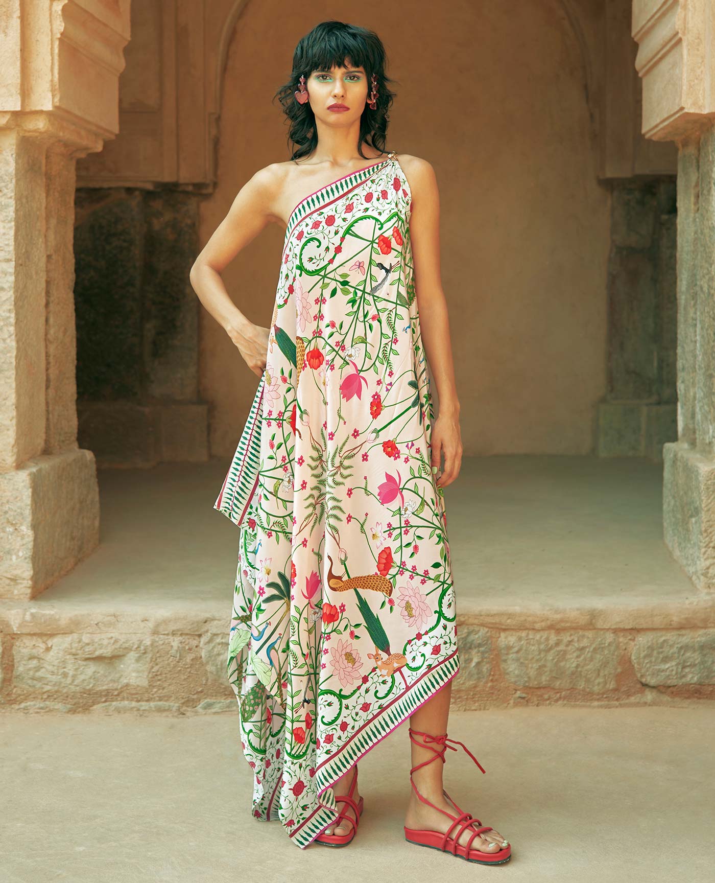 One Shoulder Statement Dress