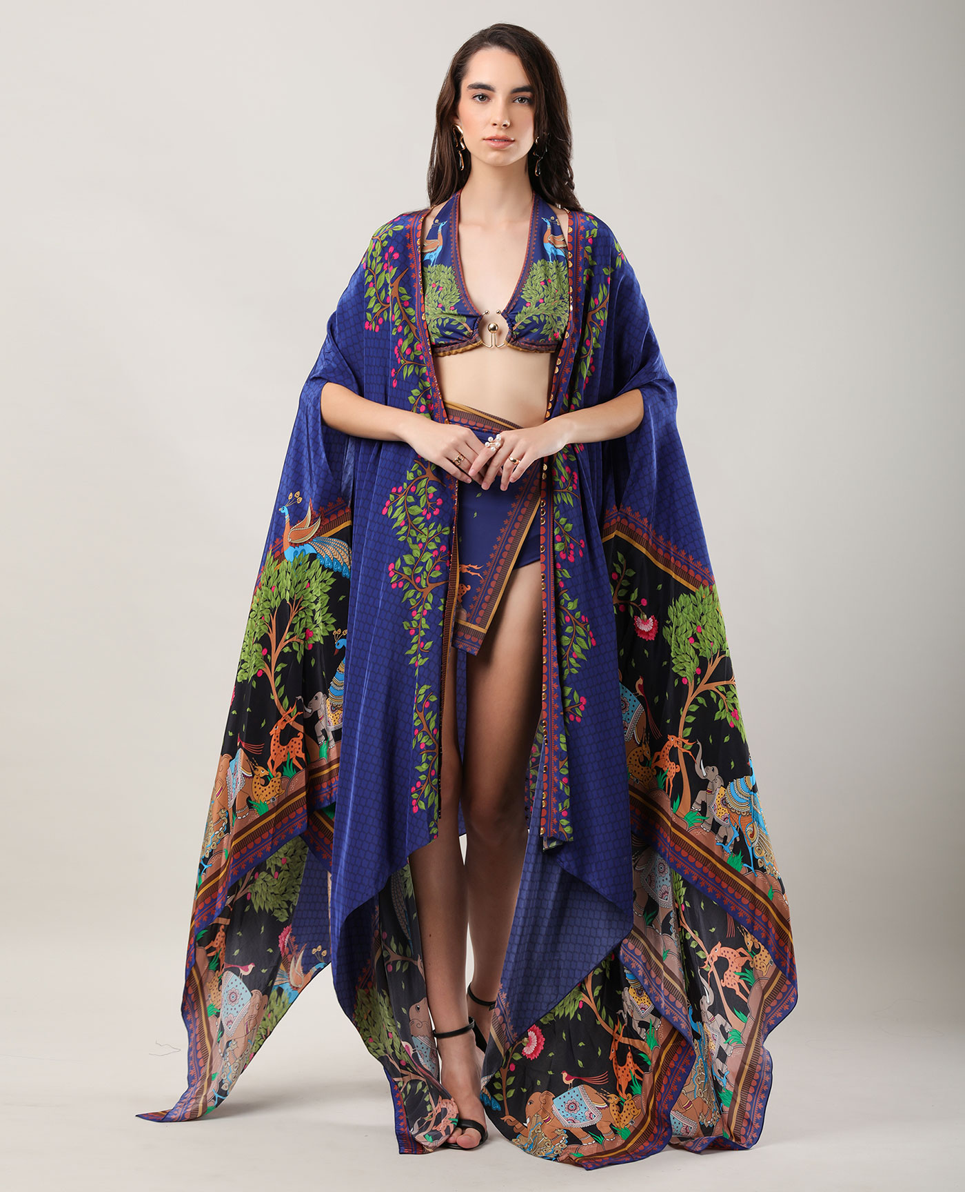 Embroidered Cape