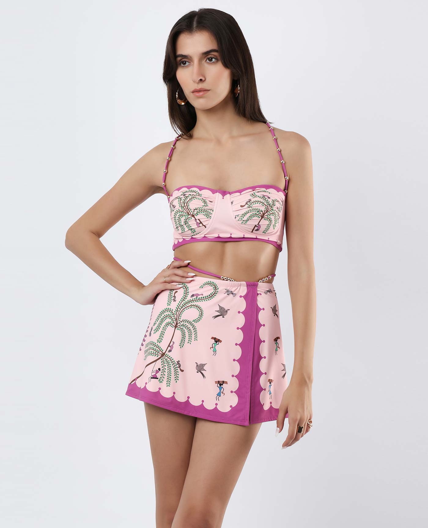 Elva Bikini with Skirt Set