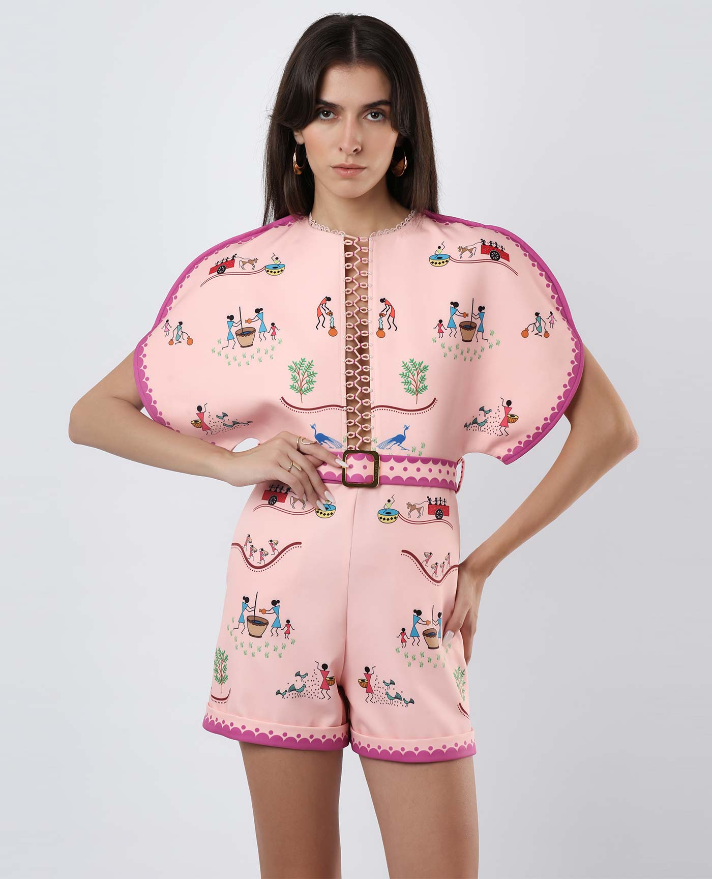 Embroidered Playsuit